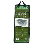 Worth Gardening Green 8 Seat Rectangular Furniture Set Cover Green