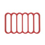 Oxo SoftWorks Silicone Roasting Rack Red