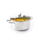 Green Chef Profile Plus 20cm Casserole Dish Silver