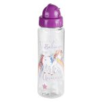 Unicorn 670ml Water Bottle Multi coloured