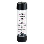 Daily Tracker 670ml Water Bottle Multi coloured