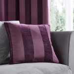 Parker Aubergine Chenille Cushion Aubergine