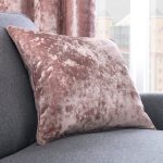 Crushed Velour Blush Cushion Blush