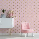 Crown Wallpaper Pink