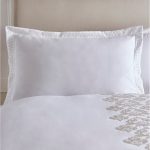 Calera Embroidered Natural Oxford Pillowcase Natural
