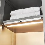 Status Integrated LED Cabinet Light Silver