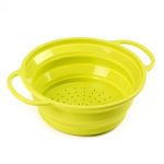 Handy Kitchen Collapsible Colander Green