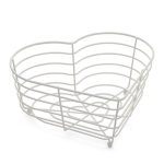 Heart Wire Fruit Basket Cream