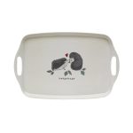 Hedgehog Large Melamine Tray Natural