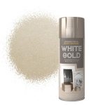 Rust-Oleum White Gold Metallic Spray Paint 400ml Gold