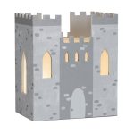 Knights and Dragons Castle LED Lamp Grey