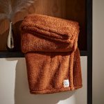 Teddy Bear Butterscotch Throw Butterscotch (Orange)