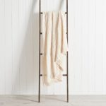 Geo Knit 130cm x 180cm Throw Cream