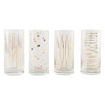 Mikasa Cheers Set Of 4 Highball Glasses Clear