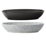 Maxwell & Williams Mixed Caviar Set Of 2 30cm Oval Bowls MultiColoured