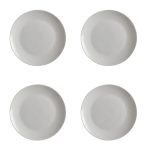 Maxwell & Williams Cashmere Set Of 4 19cm Coupe Side Plates White