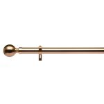 Ashton Rose Gold Eyelet Curtain Pole Dia. 29mm Rose Gold