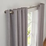 Room Darkening Extendable Satin Steel Curtain Pole Dia. 25/28mm Satin Steel (Silver)