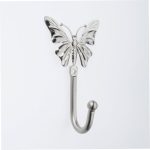 Satin Steel Butterfly Hooks Satin Steel (Silver)