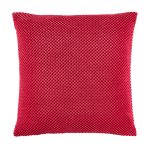 Large Fuchsia Chenille Spot Cushion Fuchsia