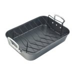 Prestige Roaster with Rack Silver
