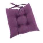 Barkweave Aubergine Seat Pad Aubergine