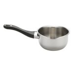 Prestige Strain Away 14cm Milk Pan Silver