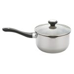 Prestige Strain Away 20cm Saucepan Silver