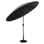 Shanghai 2.7m Crank and Tilt Parasol Grey