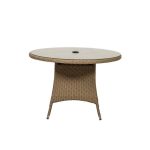 Royal Craft Bali 110cm Round Table Brown