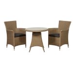 Royal Craft Bali Bistro Set Brown