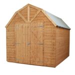 10ft x 8ft Winchester Dutch Style Shed Natural