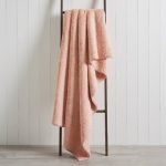Aspen Faux Fur Throw Blush