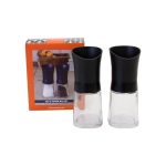 T&G Manhattan Salt and Pepper Mill Set Black