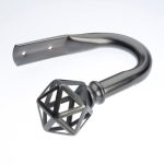 Geo Cage Gunmetal Grey Holdbacks Gun Metal (Grey)