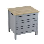 Amalfi Grey Laundry Hamper Grey