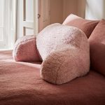Teddy Bear Blush Cuddle Cushion Blush