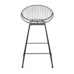 Ava Indoor Outdoor Bar Stool – Gunmetal Grey Grey