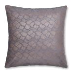 Foil Print Mauve Snakeskin Cushion Cover Mauve