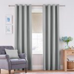 Henley Seafoam Eyelet Curtains Seafoam (Blue)