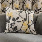 Zen Gold Jacquard Cushion Gold