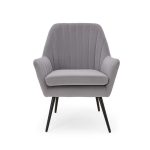Logan Chair – Light Grey Silver