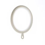 Pack of 6 Swish Wentworth Mushroom Curtain Rings Dia. 35mm Mushroom