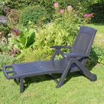 Trabella Potenza Lounger Grey
