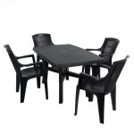 Trabella Taranto 4 Set Dining Set Grey