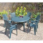 Trabella Teramo 6 Set Dining Set Green