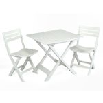 Trabella Brescia 2 Seat Set White