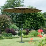 Penny 2.2m Parasol Taupe (Brown)