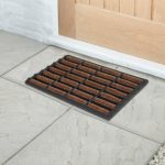 Coir Boot scraper Doormat Natural
