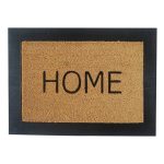 Home Border Doormat 55×75 Natural